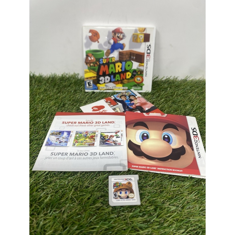 Super Mario 3D Land Nintendo 3DS CIB Complete Tested